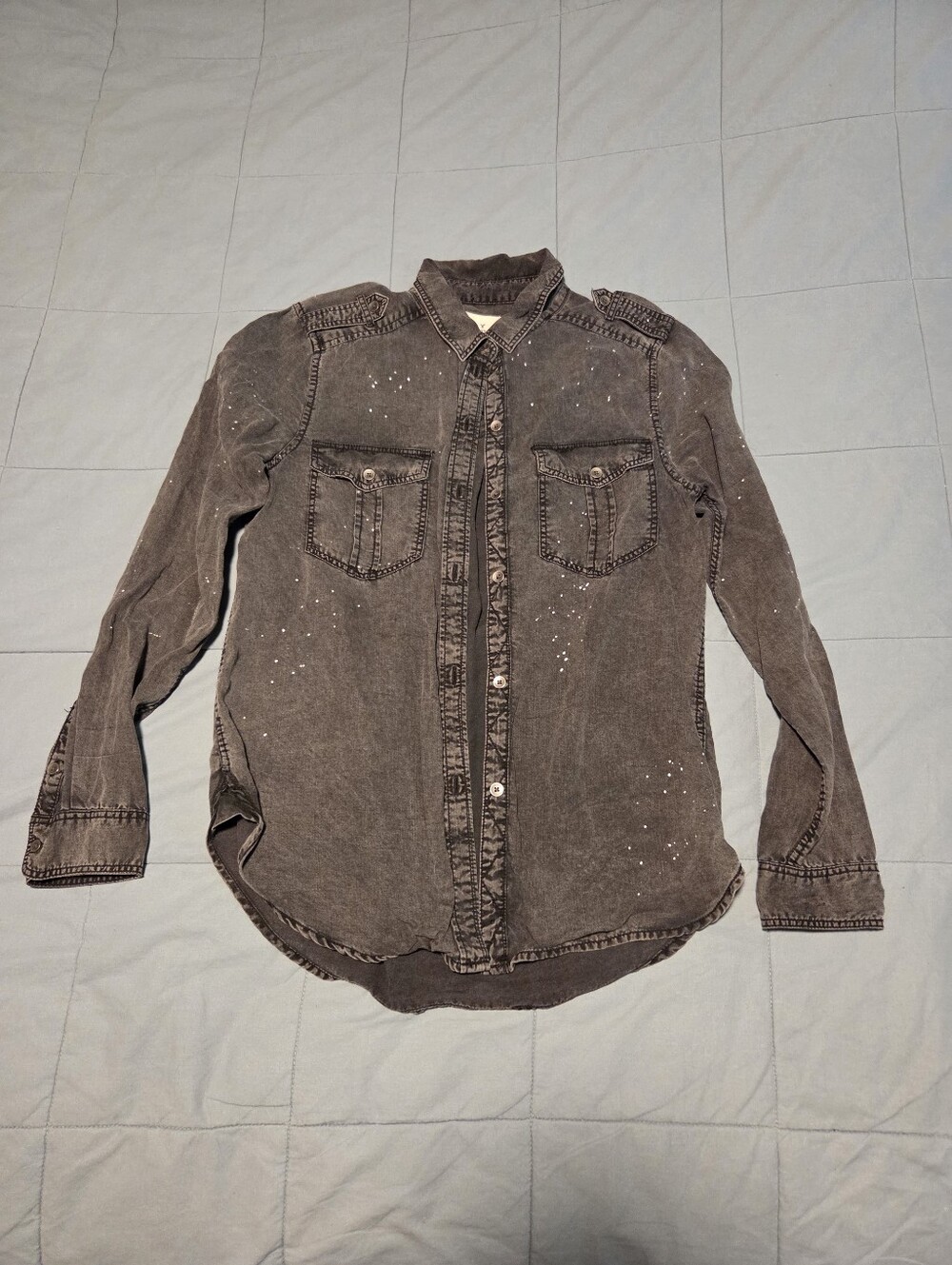 American Eagle Boyfriend Fit Button Up